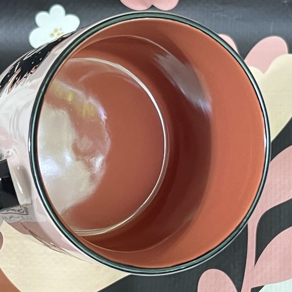 Pink Lomein STAY POSITIVE SIS Handmade Ceramic Coffee Mug 18Oz Eli and Ana - Picture 9 of 17